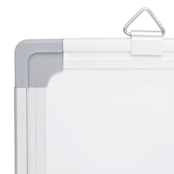 vidaXL Magnetisk tavle sammenleggbar 120x100x1,7 cm aluminium