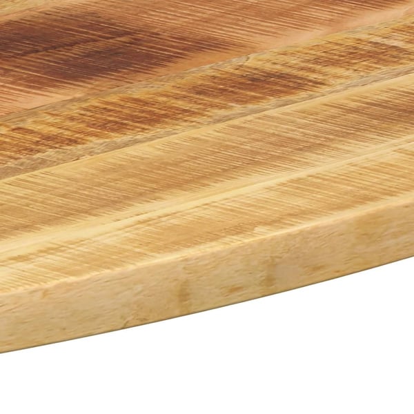 vidaXL bordplade 90x40x2,5 cm oval massivt mangotræ