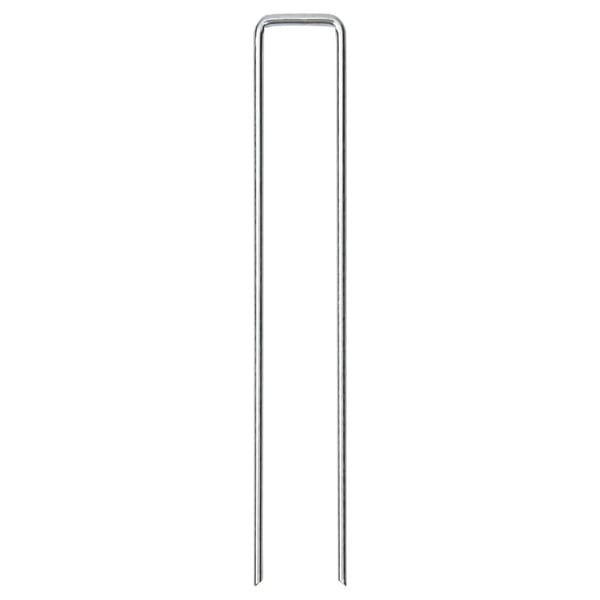 vidaXL Jordplugger U-formet 25 stk 20x3,5 cm galvanisert stål