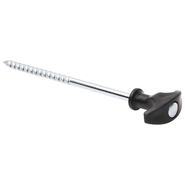 vidaXL Telttatapit 12 kpl 20 cm Ø7 mm galvanoitu teräs
