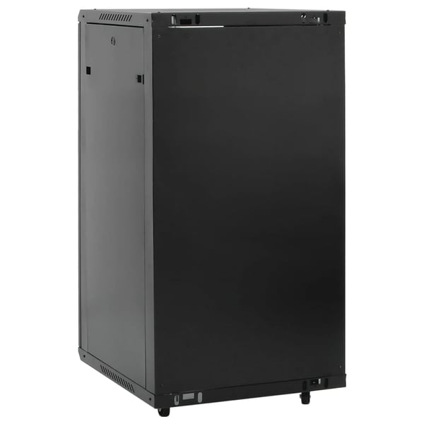 vidaXL 22U nettverksskap med svingbare føtter 19" IP20 60x60x120 cm