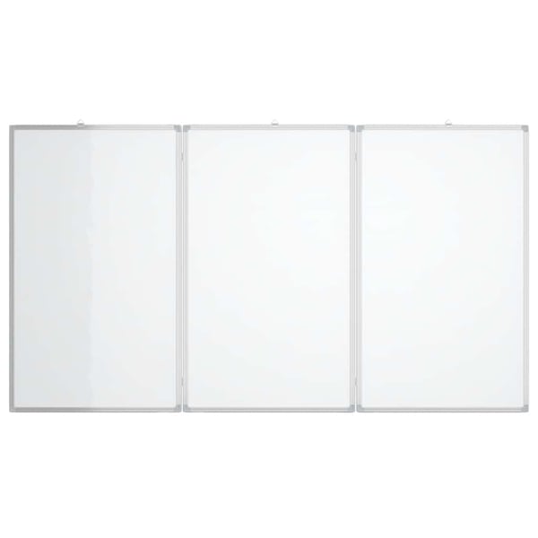 vidaXL Magnetisk tavle sammenleggbar 180x80x1,7 cm aluminium