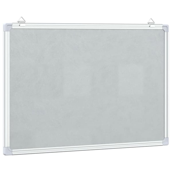vidaXL Magnetisk tavle 60x40x1,7 cm aluminium