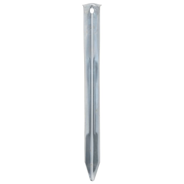 vidaXL Teltplugger 24 stk 22 cm Ø20 mm galvanisert stål