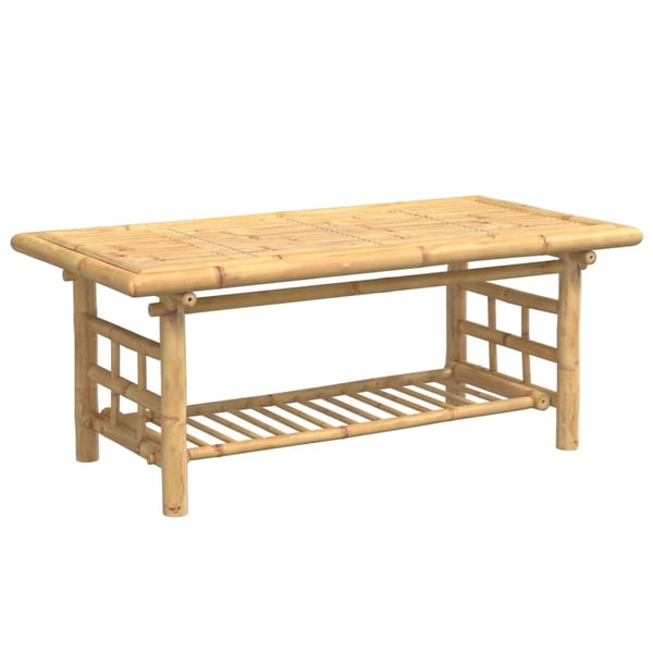 vidaXL Sohvapöytä 110x55x45 cm bambu