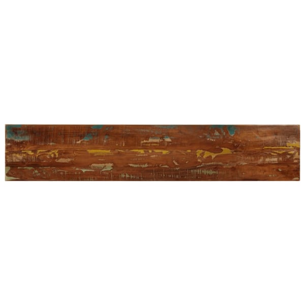 vidaXL bordplade 140x40x2,5 cm rektangulær massivt genbrugstræ