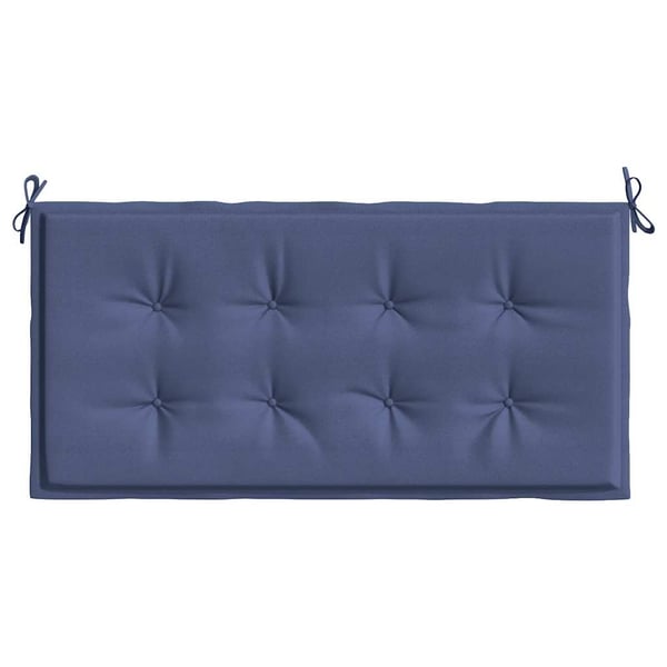 vidaXL hynde til havebænk 100x50x4 cm oxfordstof marineblå