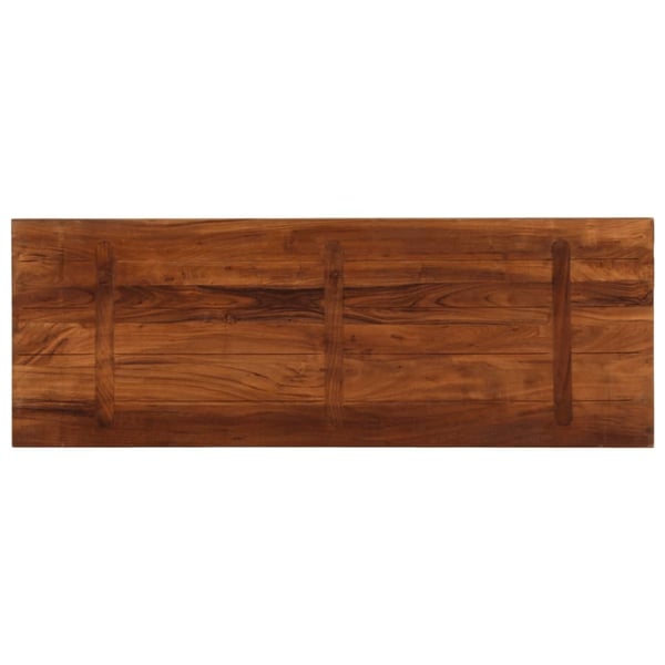 vidaXL Bordplate 160x50x2,5 cm rektangulær gjenvunnet heltre
