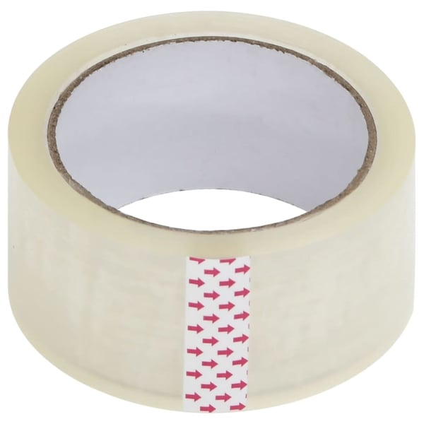vidaXL Förpackningstejp 36 st transparent 48 mm x 66 m