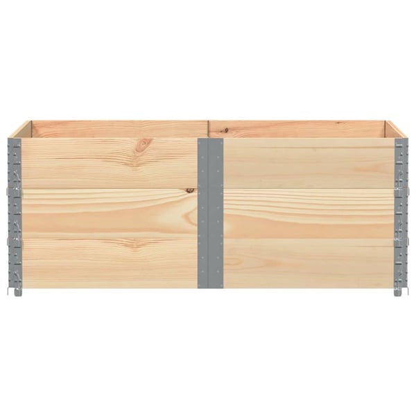 vidaXL Pallekarmer 3 stk 150x100 cm heltre furu