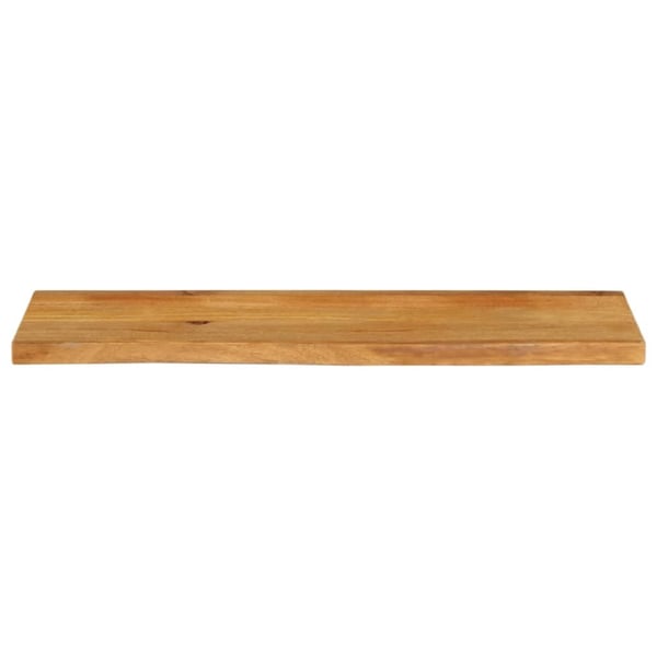 vidaXL Bordplate naturlig kant 110x40x3,8 cm heltre mango