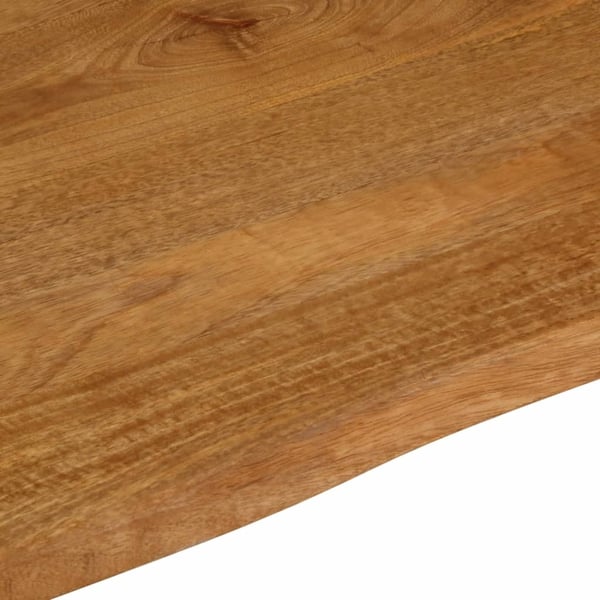 vidaXL Bordplate 100x80x2,5 cm naturlig kant heltre mango