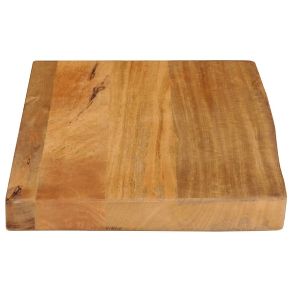 vidaXL Bordplate med naturlig kant 50x20x2,5 cm heltre mango
