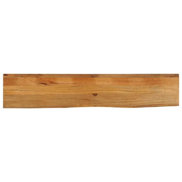 vidaXL bordplade 160x40x2,5 cm naturlig kant massivt mangotræ