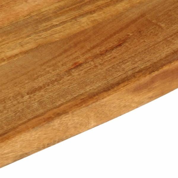 vidaXL Bordplate med naturlig kant 70x20x2,5 cm heltre mango