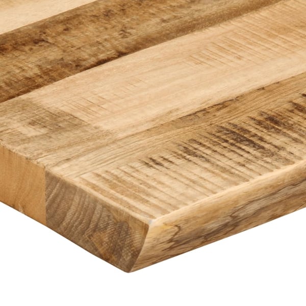vidaXL Bordplate naturlig kant 70x40x3,8 cm grovt heltre mangotre