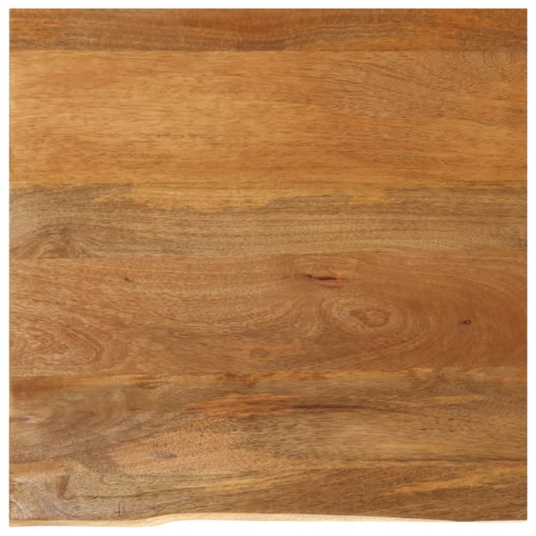 vidaXL Bordplade med levende kant 60x60x2,5 cm massivt mangotræ
