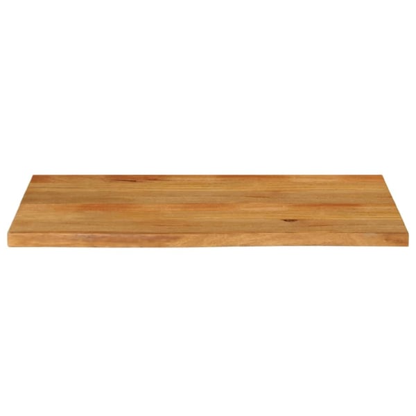 vidaXL Bordplate 100x60x2,5 cm naturlig kant heltre mango