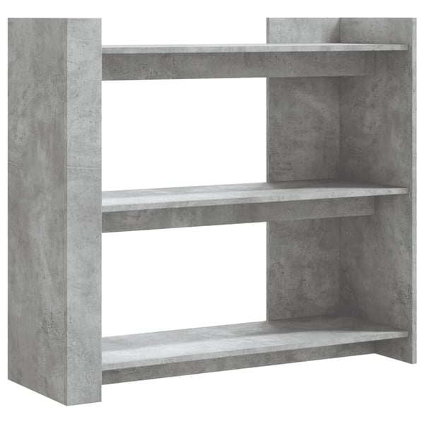 vidaXL Konsollbord betonggrå 100x35x90 cm konstruert tre