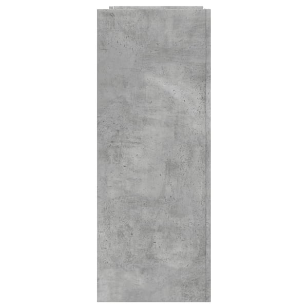 vidaXL Konsollbord betonggrå 100x35x90 cm konstruert tre
