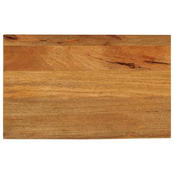 vidaXL bordplade 50x30x3,8 cm naturlig kant massivt mangotræ