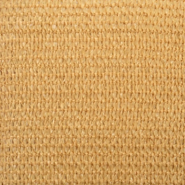 vidaXL Solsegel 160 g/m² rektangulär sand 3,5x4,5 m HDPE