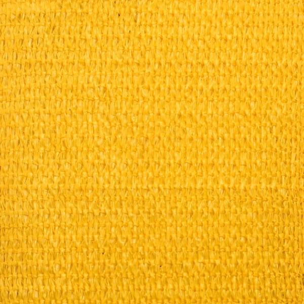 vidaXL solsejl 2x2,5 m 160 g/m² rektangulær HDPE gul