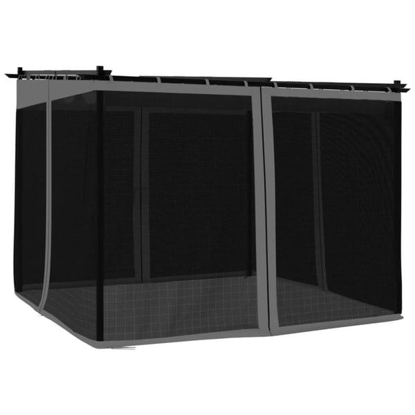vidaXL Markis Vit 3 x 2,5 m Metall