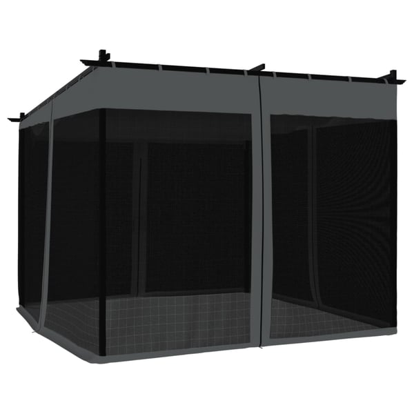 vidaXL Markis Vit 3 x 2,5 m Metall