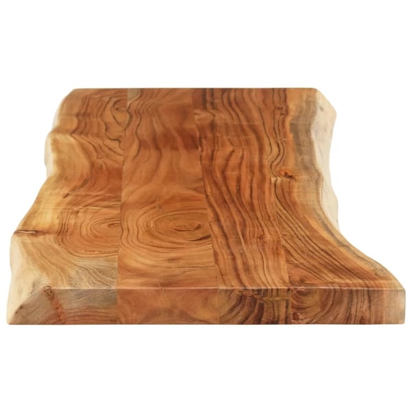 vidaXL bordplade 140x40x3,8 cm rektangulær massivt akacietræ