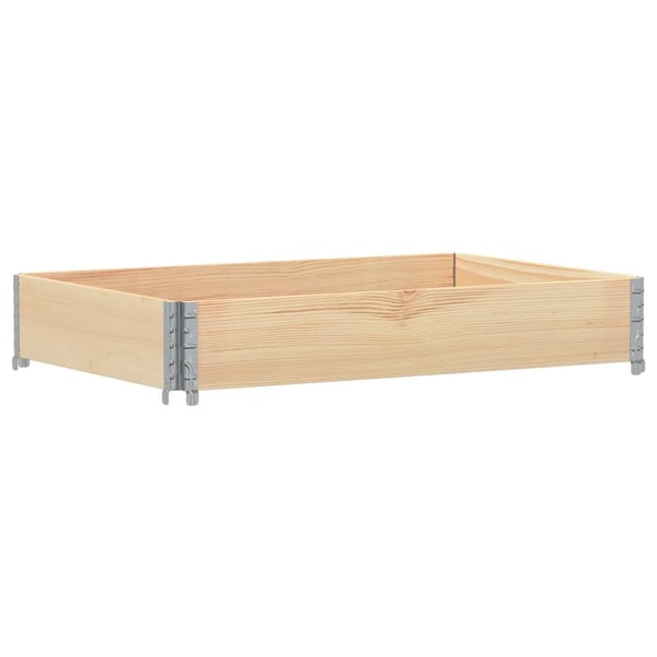 vidaXL Plantekasse 120x80 cm heltre furu