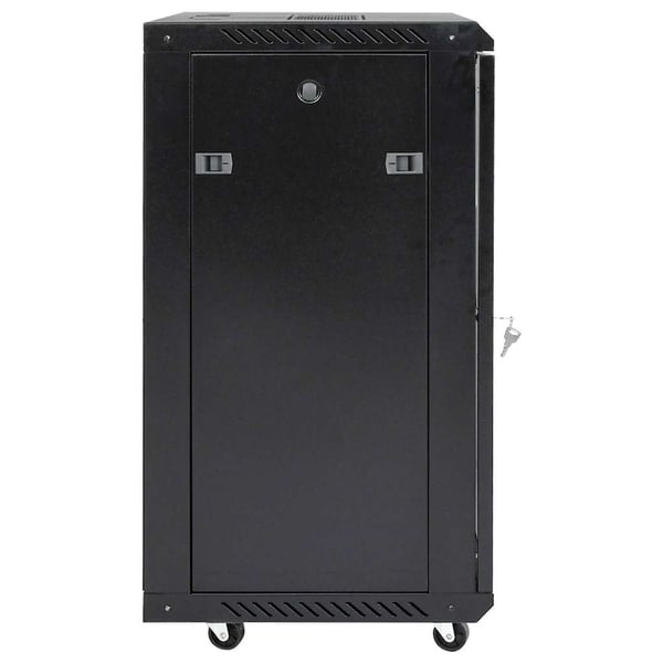 vidaXL 15U nettverksskap med svingbare føtter 19" IP20 60x45x86 cm