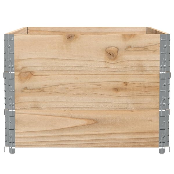 vidaXL Plantekasse 120x80 cm heltre furu