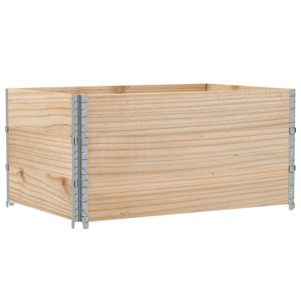 vidaXL Plantekasse 120x80 cm heltre furu