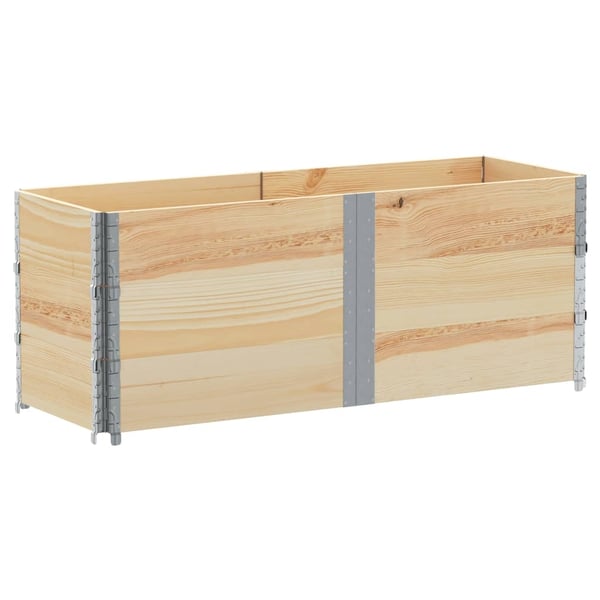 vidaXL Plantekasse 150x50 cm heltre furu