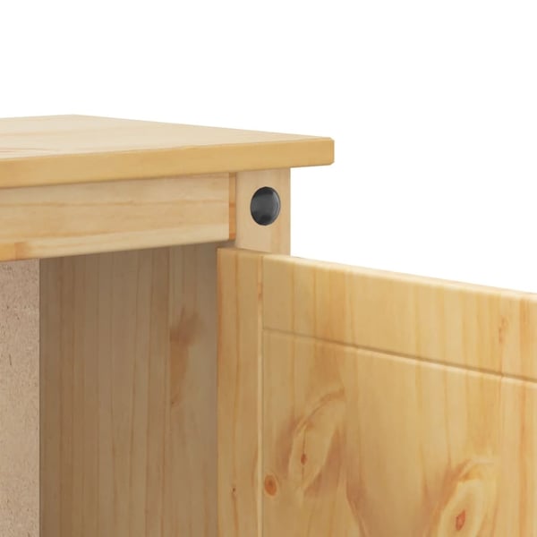 vidaXL Vaskemaskinskap Corona heltre furu