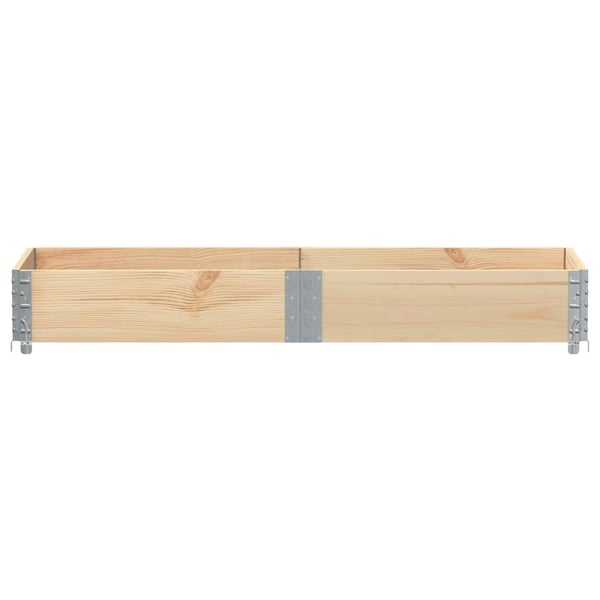 vidaXL Pallekarmer 150x50 cm heltre furu