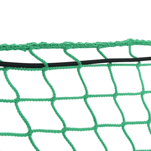 vidaXL Tilhengernett med elastisk tau grønn 3x2,5 m PP