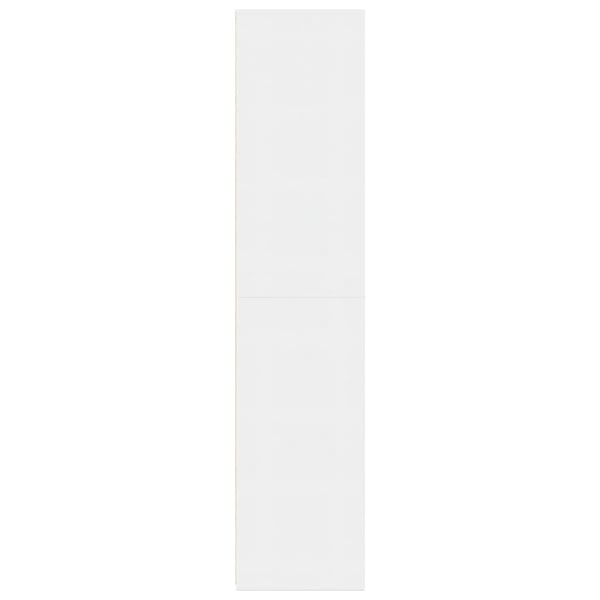 vidaXL Högskåp vit 50x41x185 cm konstruerat trä
