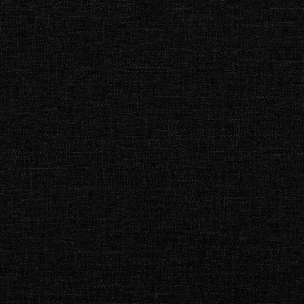 vidaXL Sängram utan madrass svart 80x200 cm tyg