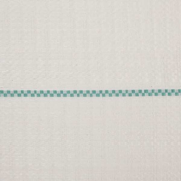 vidaXL Kontrollmatte for ugress hvit 1,5x25 m PP