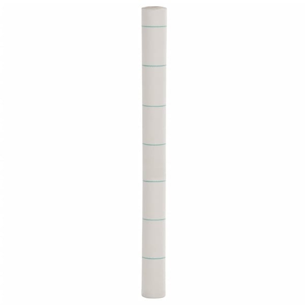 vidaXL Kontrollmatte for ugress hvit 1,5x25 m PP
