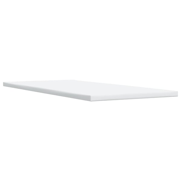 vidaXL kontinentalseng med madras 90x190 cm stof lysegrå