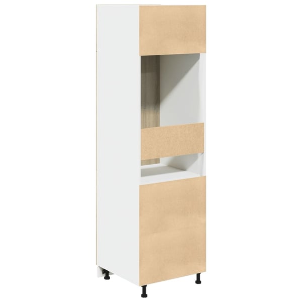 vidaXL skap "Lyon" for kjøkkenskap "Lyon" sonoma eik 60x57x207 cm