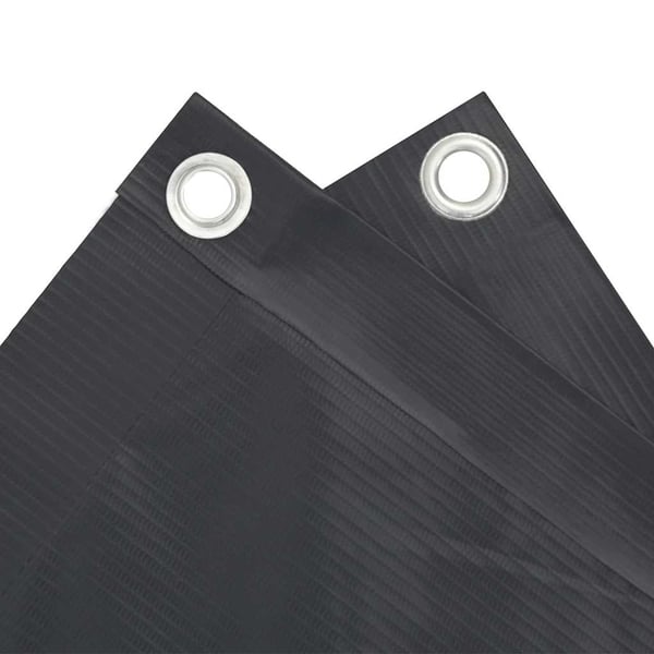 vidaXL Balkongskjerm antrasitt 400x75 cm PVC