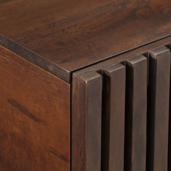 vidaXL sofabord 80x51x40 cm massivt mangotræ brun