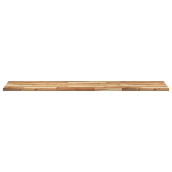 vidaXL Flytende hylle 120x40x2 cm oljebehandlet heltre akasie