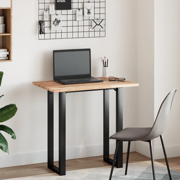 vidaXL Bordplate rektangulær 100x50x2 cm heltre akasie