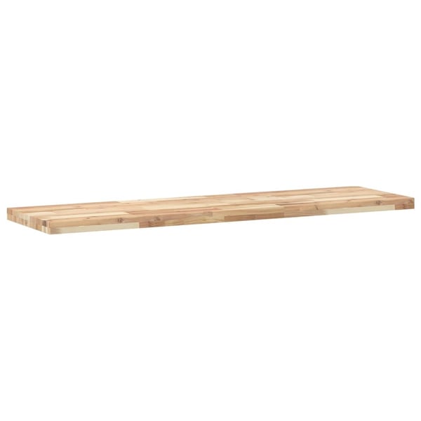 vidaXL Flytende hylle 160x40x4 cm ubehandlet heltre akasie