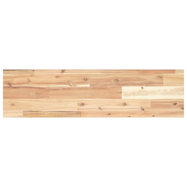 vidaXL Flytende hyller 2 stk 100x20x2 cm ubehandlet heltre akasie